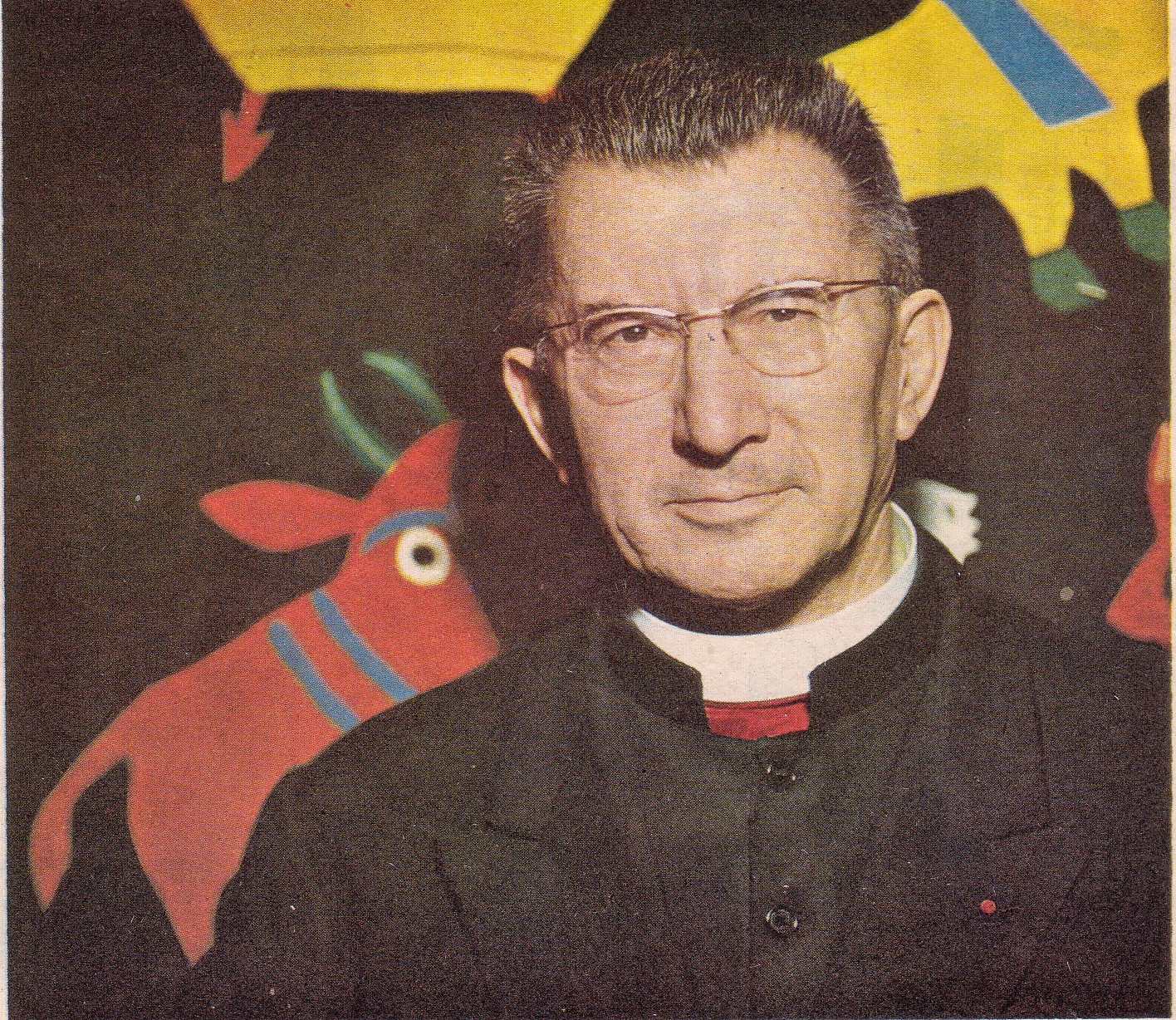 En 1966, au journal Pèlerin. Pèlerin