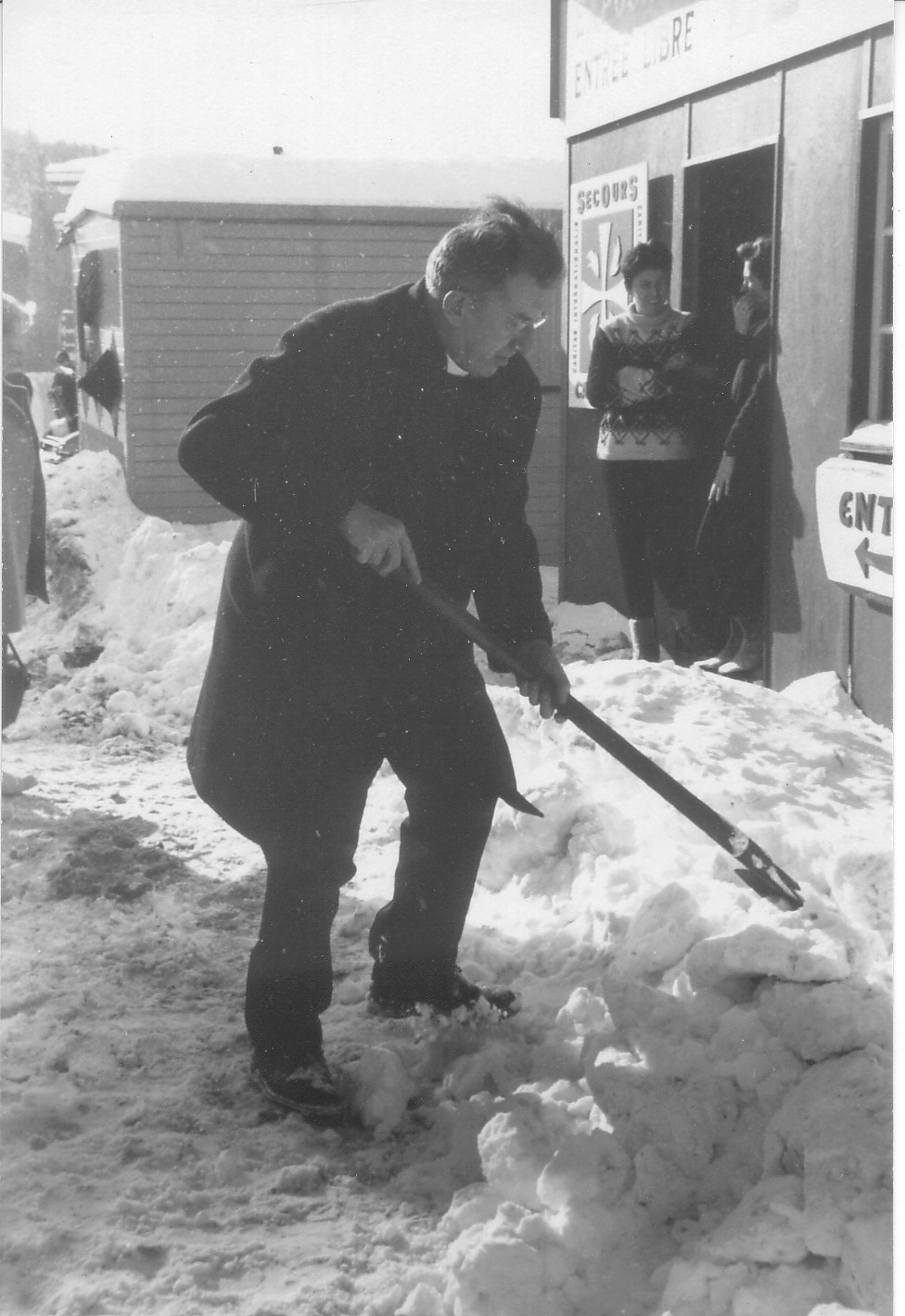 En 1968, aux Jeux olympiques de Grenoble. JO Grenoble