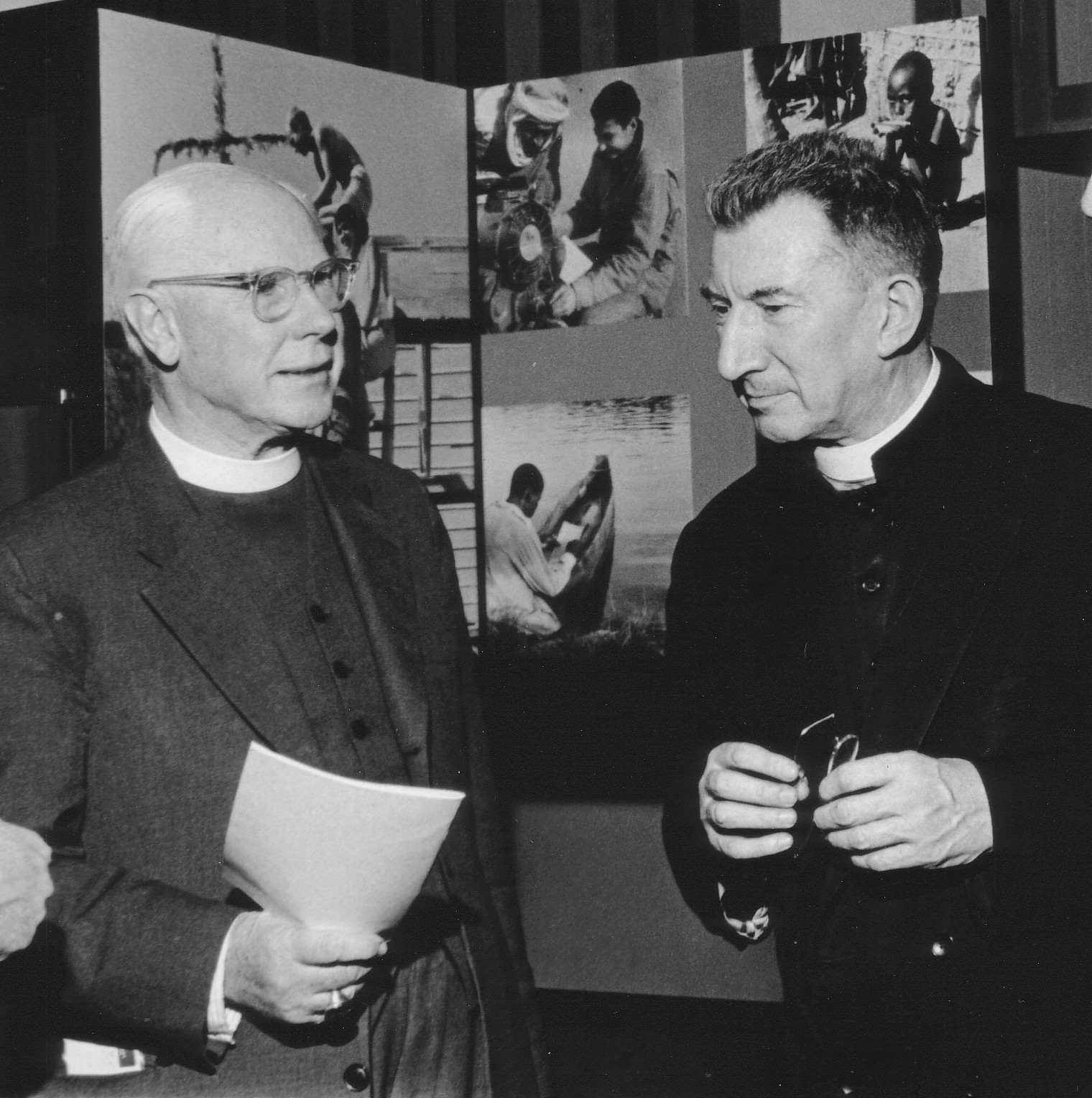 1966 - Jean Rodhain et Campbell au COE COE